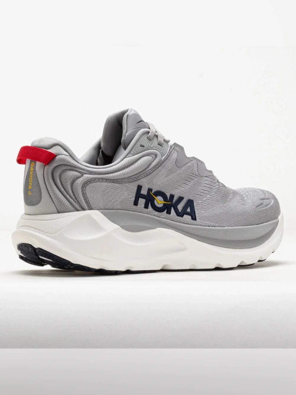 NEW HOKA Gaviota 6 Men's Size 12.5 4E X-WIDE Stellar Grey/Stardust Running Shoes